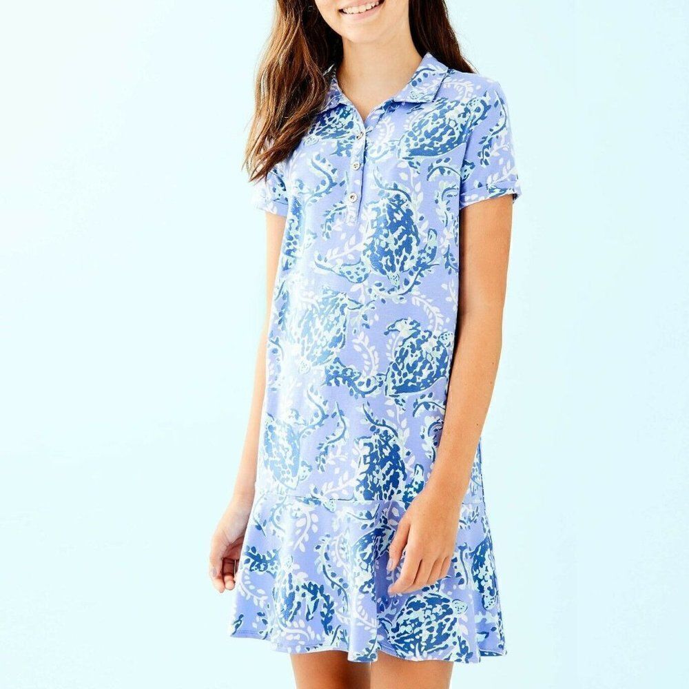Lilly Pulitzer Turtley Awesome Dress Size Large (8-10)